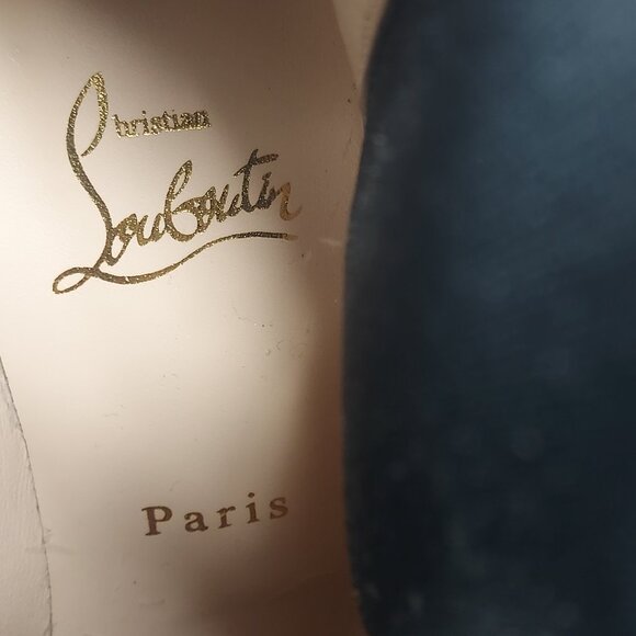 Christian Louboutin Black Leather Turelastic Chelsea Boot - Picture 6 of 12